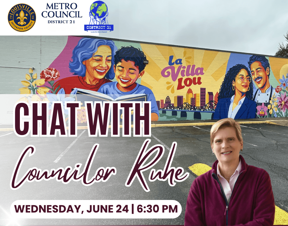 Chat with Councilor Ruhe